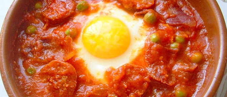 Huevos a la flamenca